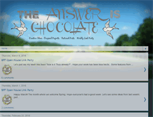 Tablet Screenshot of answerischoco.com